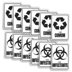 Ele Só Trocou o Saco de Lixo… e Ficou 21 Dias Afastado. Veja Como Um Adesivo Durável Pode Evitar o Mesmo Acidente na Sua Clínica